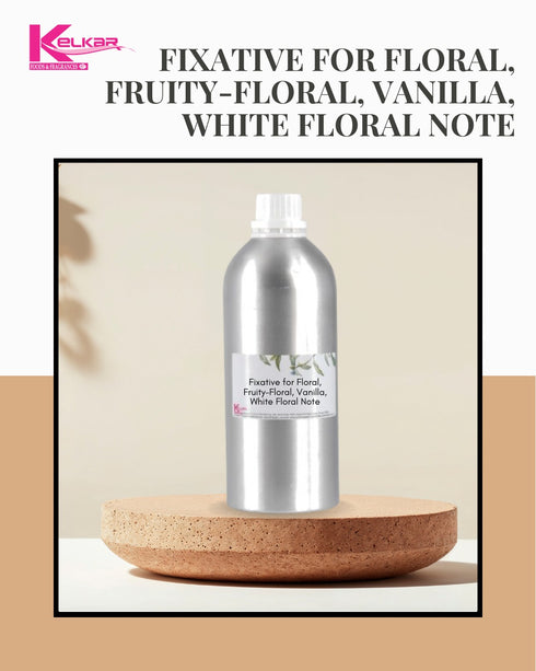 Fixative for Floral, Fruity-Floral, Vanilla, White Floral Note
