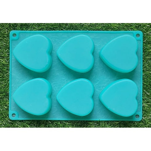 HEART MOULD 100 GM (6 Cavity)