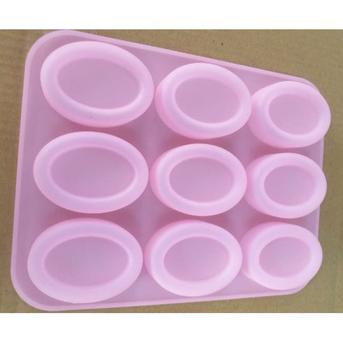 OVAL MOULD 45 GM (9 Cavity)
