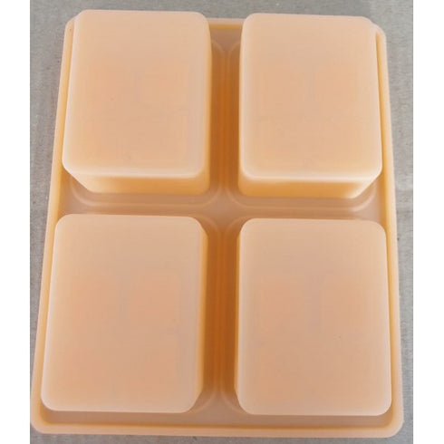 RECTANGULAR TREE DESIGN MOULD 125 GM ( 4 Cavity)