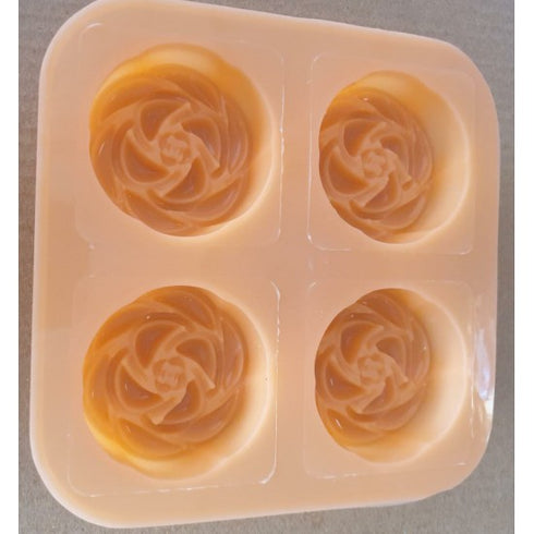 BLOOMING ROSE MOULD 70 GM ( 4Cavity)