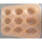 EGG SHAPE - OVAL MOULD 70 GM ( 9 Cavity)
