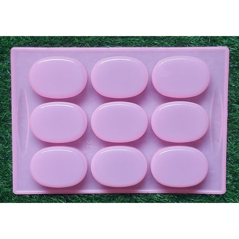 OVAL MOULD 75 GM (9 Cavity)