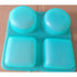 ROUND+SQUARE - MOULD 125 GM ( 4 Cavity)